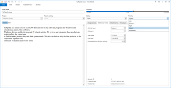 Redmine Outlook Addin screenshot 5