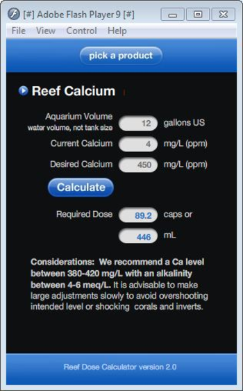 Reef Dose Calculator screenshot 3