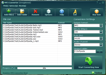 Reezaa MP3 Converter screenshot