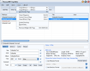 Reezaa MP3 Tag Editor screenshot 3