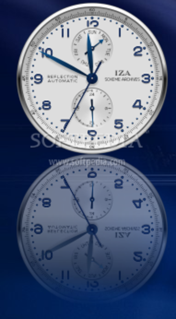 Reflection Clock screenshot