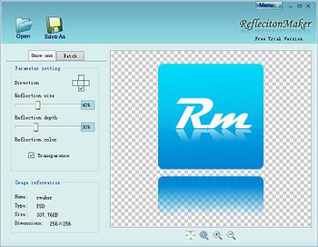ReflectionMaker screenshot
