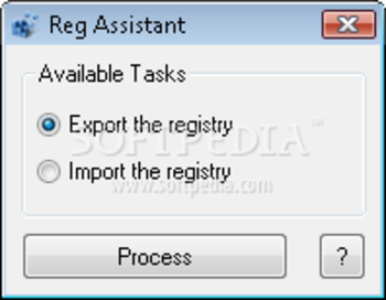 Reg Assistant screenshot