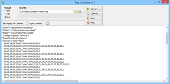 Reg Converter (formerly RegToBat Converter) screenshot