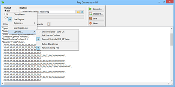 Reg Converter (formerly RegToBat Converter) screenshot 2