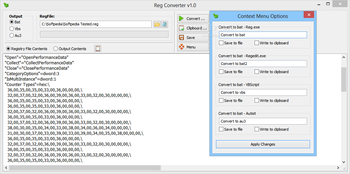 Reg Converter (formerly RegToBat Converter) screenshot 4