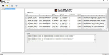 Regain EML to PST screenshot 5