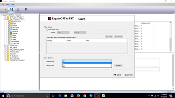 Regain OST to PST screenshot 4