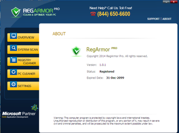 RegArmor Pro screenshot 3