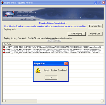 RegAuditor screenshot 3