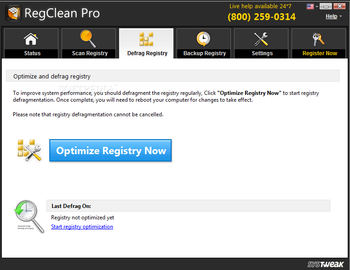 RegClean Pro screenshot 3
