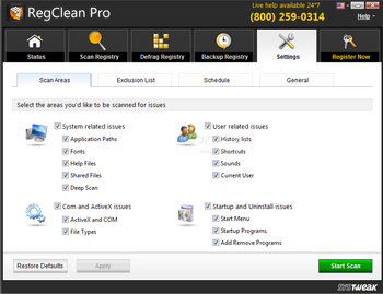 RegClean Pro screenshot 8