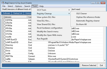 RegCleaner screenshot 4