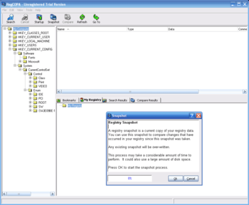 RegCOPA Registry Editor screenshot 3