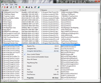 RegCtrls screenshot