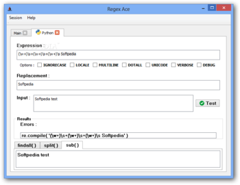 Regex Ace screenshot