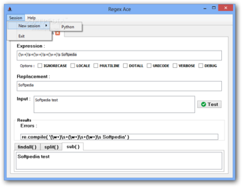 Regex Ace screenshot 2