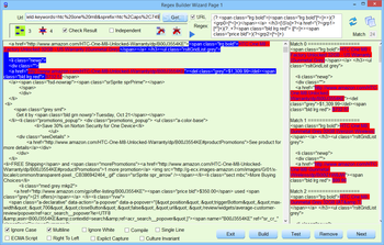 Regex Auto Builder Professional Edition screenshot 2