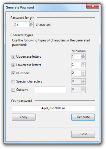 Regex Password Vault screenshot 7