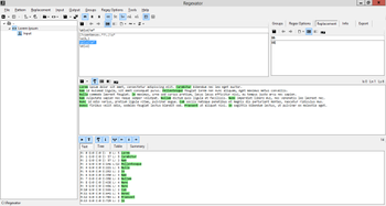 Regexator screenshot 2