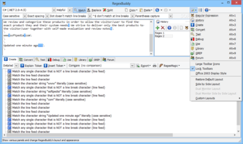 RegexBuddy screenshot 3