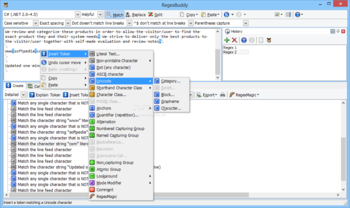 RegexBuddy screenshot 4