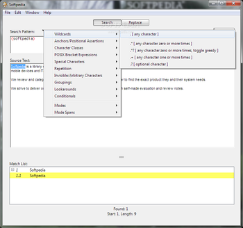 RegExRX screenshot 2