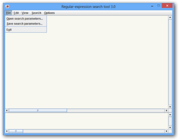 RegexSearch screenshot