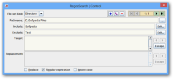 RegexSearch screenshot 2