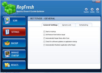 RegFresh screenshot 4