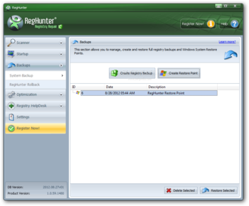 RegHunter screenshot 4