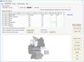 Region Map Generator screenshot 2