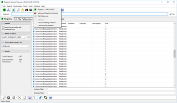 Registrar Registry Manager Home Edition screenshot 10