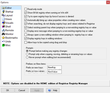 Registrar Registry Manager Home Edition screenshot 11