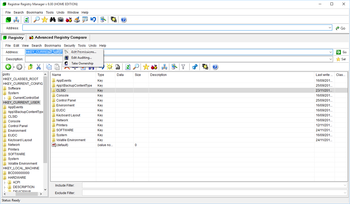 Registrar Registry Manager Home Edition screenshot 6