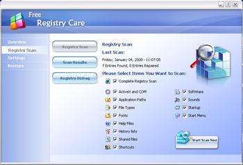 Registry Care screenshot 2