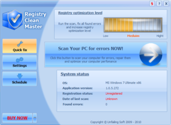 Registry Clean Master screenshot