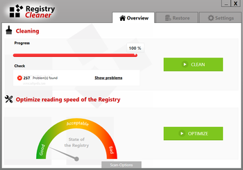 Registry Cleaner screenshot