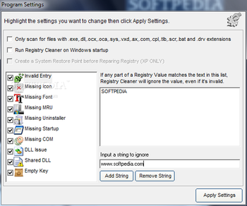 Registry Cleaner screenshot 4