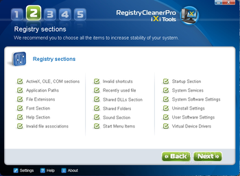 Registry Cleaner Pro screenshot