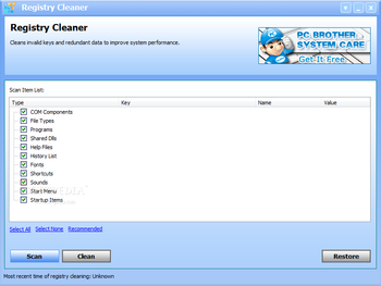 Registry Cleaner screenshot