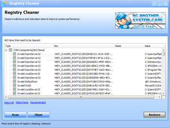 Registry Cleaner screenshot 2