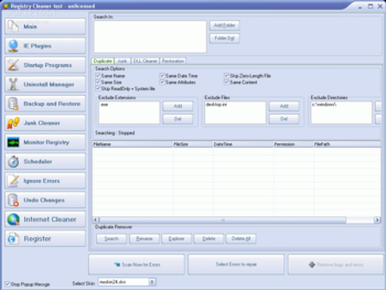 Registry Cleaning Tool screenshot 3