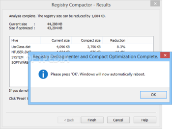 Registry Compactor screenshot 4