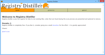 Registry Distiller screenshot