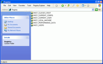 Registry Explorer screenshot