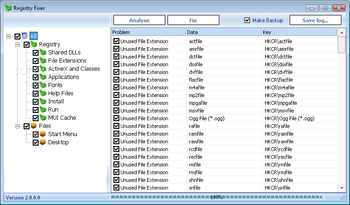 Registry Fixer screenshot 2