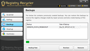 Registry Recycler screenshot 3