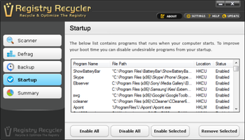Registry Recycler screenshot 5