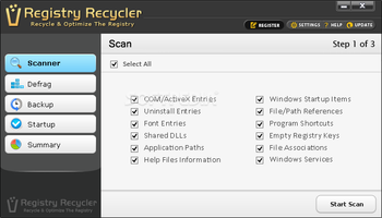 Registry Recycler Portable screenshot